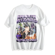 Shadow Wizard Money Gang Cotton T-Shirt in White