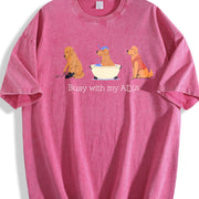 Occupational Therapy Vintage Washed T-Shirt in Red