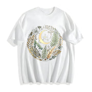 Short-sleeve Stretch Cotton T-Shirt in White