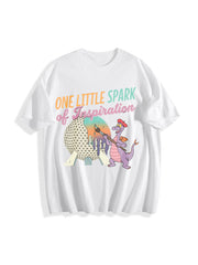 One Little Spark Festival of the Arts Cotton T-Shirt in White