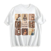1pc Pure Cotton T-Shirt in White