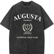 Augusta National Golf Club Vintage Washed T-Shirt in Black
