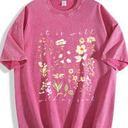 It Is Well with My Soul Vintage Washed T-Shirt in Red