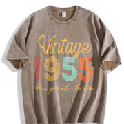 1955 Original Parts Vintage Washed T-Shirt in Brown