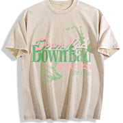 Born Down Bad Vintage Washed T-Shirt in Beige
