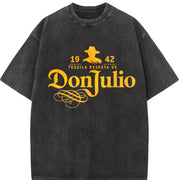 Don Julio 1942 Tank Vintage Washed T-Shirt in Black