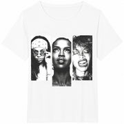 The Heart The Mind The Soul Cotton T-Shirt in White
