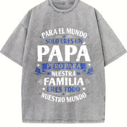 God Has a Plan Jeremiah 29:11 Vintage Washed T-Shirt in Gray