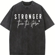Retro Pure Vintage Washed T-Shirt in Black