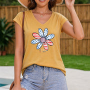 Fashionable Vest Easy to Go Out Women's Color Cotton Tank Top in Yellow