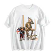 Benito Bowl Halftime Cotton T-Shirt in White