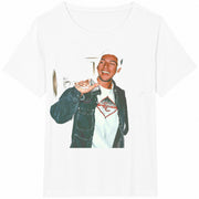 Adam Sandler Movie Cotton T-Shirt in White