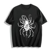 Y2k Phantom Troupe Cotton T-Shirt in Black