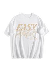 Easy Tiger 4th of July Cotton T-Shirt in White