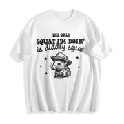 Diddly Squat Possum Cotton T-Shirt in White