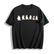 My Neighbor Totoro Cotton T-Shirt in Black