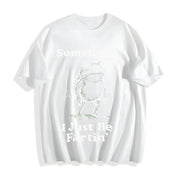 Sometimes I Just Be Fartin' Frog Cotton T-Shirt in White