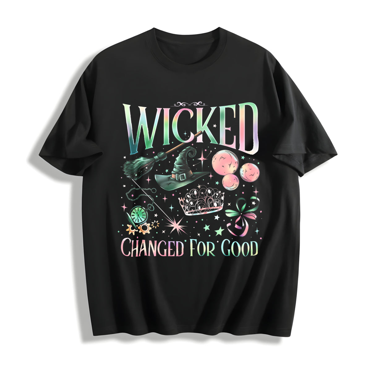 Wicked Change for Good Cotton T-Shirt in Black
