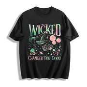 Wicked Change for Good Cotton T-Shirt in Black