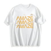 Amaze Project Hail Mary Rocky Inspired Sci-fi Space Quote Cotton T-Shirt in White