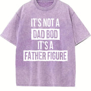 It's Not a Dad Bod It's Vintage Washed T-Shirt in Purple