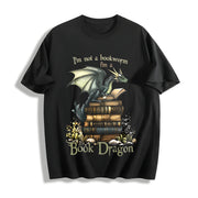Short-sleeve for Seasons Cotton T-Shirt in Black