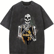 Reggie Miller VS Knicks Choke Artist Madison Square vintage washed oversized T-shirt in Black