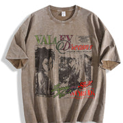 If I Ruled the World Vintage Washed T-Shirt in Brown
