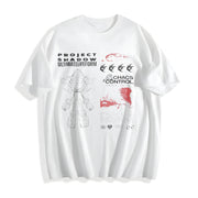 Project Shadow the Hedgehog Cotton T-Shirt in White