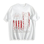 250th America Anniversary Cotton T-Shirt in White