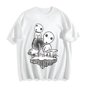 Spirited Away Studio Ghibli Cotton T-Shirt in White