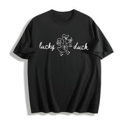 St Patricks Day Baby Cotton T-Shirt in Black