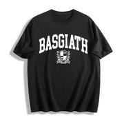 Basgiath War College Cotton T-Shirt in Black