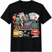 2026 Treaty Oak Revival Treaty O REV Letter Back Retro Cotton T-Shirt in Black