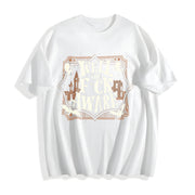 Xaden Riorson Fourth Wing Dragon Rider Quote Cotton T-Shirt in White