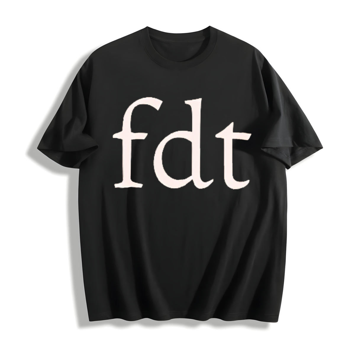 Subtle Anti Trum FDT Cotton T-Shirt in Black