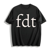 Subtle Anti Trum FDT Cotton T-Shirt in Black