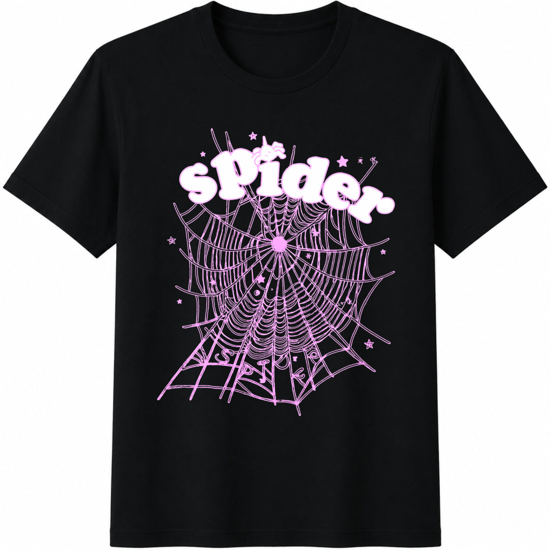 Boys & Teens' Cotton T-Shirt in Black