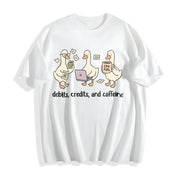 Accountant Goose CPA Bookkeeper Cotton T-Shirt in White