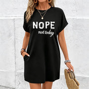Today's Not Possible Cotton T-Shirt in Black