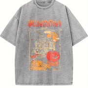 Halloweentown 1998 Vintage Washed T-Shirt in Gray