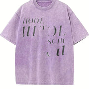 Three Turtles 90s Retro ® Y2k Turtle Lovers Vintage Washed T-Shirt in Purple