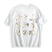 Archery Silly Goose Cotton T-Shirt in White