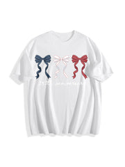 250th Anniversary USA Cotton T-Shirt in White