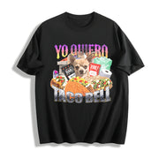 Yo Quiero Taco Bell Cotton T-Shirt in Black