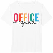 Office Squad / Matching Office / Coworker / Secretary / Cotton T-Shirt in White