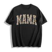 Camouflage Mama Camo Mama Cotton T-Shirt in Black