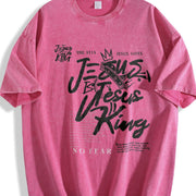 Para El Mundo Solo Eres un Papa Vintage Washed T-Shirt in Red