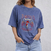 The Thirteen Throne Of Glass vintage washed oversized T-shirt in Blue