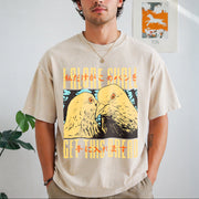 Get This Bread Pigeon Vintage Washed T-Shirt in Beige